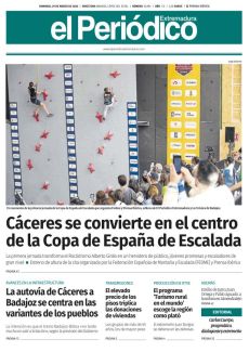 CÁCERES SE CONVIERTE EN EL CENTRO DE LA COPA DE ESPAÑA DE ESCALADA